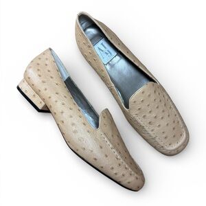 AJ Valenci Tan Leather Loafers - Women’s Shoes - US Size 11 W - EUC